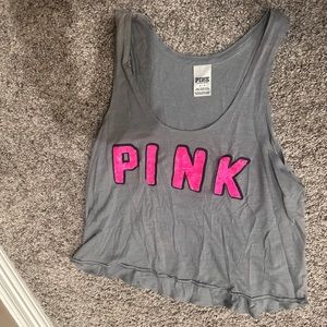 Pink Victoria’s Secret tank top